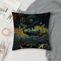 FILMAS HARRY POTTERIS KARŠTAS ŠALTAS Pagalvės užvalkalas Kvadratinis Dvipusis Spausdinimas Trumpas Pliušas Sofos Pagalvėlės Užvalkalas Miegamojo Lovos Spintelės Pagalvė 18x18Inch