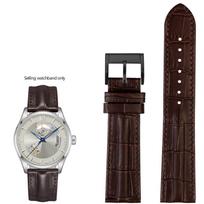 Originalios odos laikrodžio apyrankė Hamilton Khaki Field Jazz H70605731/H32705521 vyriškam karvės odos laikrodžio apyrankės dirželiui 20mm 22mm 22mm black