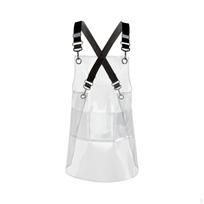 Transparent Cooking Apron for Salon And Barbecue Use juoda