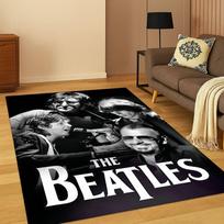 3D B-Beatles Roko Grupės Muzikos Žvaigždės Kilimas-Takelis Miegamajam Svetainei Sofai Namų Dekoras, Vaikų Žaidimų Aikštelės Kilimas Neslystantis Grindų Kilimėlis Dovana 40x60cm