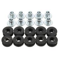 10pcs/20pcs Rubber Gasket Kits M6 Fairings Grommets Universal Motorcycle Grommets 20pcs