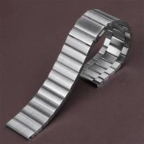 18mm 20mm 22mm Plieninė laikrodžio apyrankė Samsung Gear S5 S4 S3 Frontier Classic Laikrodžio juosta HUAWEI 41mm 42mm 46mm Aksesuaras 22mm sidabras