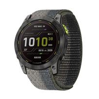 22mm 26mm Kabliuko ir kilpos nailoninis dirželis, skirtas Garmin Epix Gen2 Fenix 7 7X Fenix 6Pro 5XPlus/Forerunner 955 965 MARQ Enduro 2 laikrodžiui For Forerunner 955 juoda pilka spalva