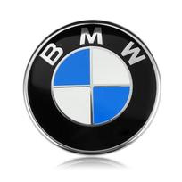 BMW E39 E46 E90 E30 E36 E60 G20 E87 E91 E92 1 2 3 4 5 Priedai 2 vnt. ABS 74mm 82mm Priekinio variklio dangčio logotipas Galinės bagažinės emblema 82mmx1 74mmx1 blue