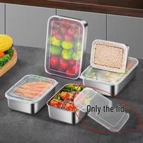 Universal Tempered Glass & Stainless Steel Wok Lid for Flat-Bottom and Non-Stick Stir-Fry Pans white