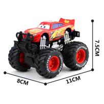 Pixar Cars Mater Blicas Makvynas Džeksonas audra Didelis ratas Visureigis Atgal traukiama jėga Gimtadienio dovanos red
