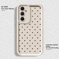 Telefono dėklas Samsung Galaxy A35 A36 A53 A54 A26 A32 A23 A34 A15 A16 A71 A72 A56 A12 A13 A51 A73 INS Maži taškeliai Galaxy A23