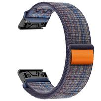 22mm 26mm Quick Fit Nylon Strap for Garmin Fenix 7 7X 6X Pro/Epix Pro Gen 2 51mm 47mm/Fenix6 5Plus 5XPlus Braided Watchband 26MM black