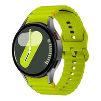 Originalūs dirželiai Samsung Galaxy watch 7/FE/5 Pro/6/4 classic 44mm 40mm Sportinis silikoninis dirželis apyrankė correa Galaxy watch7 Dirželis Galaxy 5 Pro 45mm black