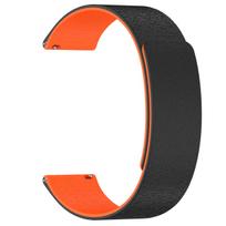 18mm 20mm 22mm magnetinis silikoninis dirželis, skirtas Huawei GT5 Pro 42/46mm GT4/5 41mm, sportiniai vyriški dirželiai, skirti Samsung Galaxy 7 6 5 44mm 40mm 22mm black