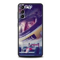Ayrton Senna F1 telefono dėklas Samsung Galaxy S25 S24 S23 FE S22 Ultra S20 S21 5G S10 Plus S10E minkštas juodas dangtelis Samsung S23