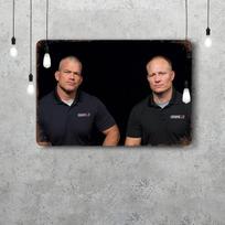 jocko willink Rašytojas Metaliniai ženklai sienų dekoras Vintažiniai skardos ženklai Kapitono Metalinis plakatas Dekoracija Barui, Pub'ui, Klubui Sienų dekoracija 20x30cm（7.8x11.8inch）
