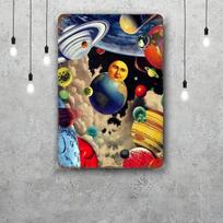 Smashing Pumpkins Music Concert Decor Metal Signs Tin Signs Captain Poster Decor for Bar Pub Club Man Cave Wall Decoration 20x30cm（7.8x11.8inch） black