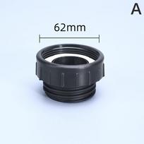 IBC talpyklės adapteris Schutz vožtuvui 62 mm smulkus sriegis į 60 mm stambus sriegis jungtys Sodo vandens talpyklės jungtis A