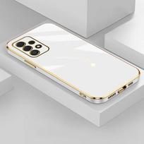 Prabangus dengtas dėklas Samsung Galaxy A54 A14 A52 A34 A32 A72 A73 A23 A24 A33 A22 5G M32 A52S A71 A51 minkštas silikoninis telefono dėklas M32 (4G) white