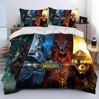 World of Warcraft, WOW, Žaidėjo Patalynės Komplektas, Antklodės Užvalkalas, Patalynės Komplektas, Antklodės Užvalkalas, Pagalvės Užvalkalas, Karališko Dydžio, Karalienės Dydžio Patalynės Komplektas 135X200cm