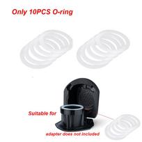 Guminis O-žiedas Dolce Gusto Kavos Adapteriui Kavos Aparato Priedai O Formos Silikoniniai Sandarikliai Maistui Tinkamas Adapteris Nepridedamas white