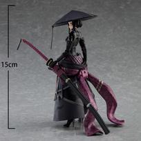 Fighter Figure Figma 549 Figures Ronin Falslander Action Figure Ronin figurine doll PVC Model Toys Collection Statue Gift 15cm 15cm gray