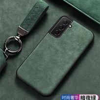 Alcantara telefono dėklas, skirtas Samsung Galaxy S25 Plus S26 S23 Ultra S24 S22 S21 S20 FE Note10+ Note 20, prabangus zomšos odos dėklas S25