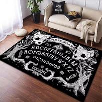 Ouija lenta kilimas svetainei namų dekoravimui sofos stalo dideli plotiniai kilimai miegamojo lovos šoninis pėdos kilimėlis grindų kilimėlis raganavimo reikmenys 40x60cm