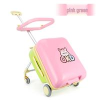 Naujas 20 colių vaikiškas vežimėlis-lagaminas su slaptažodžio užraktu ir nuimama rankena 20-inch (International Standard Carry-on) beige
