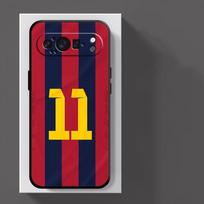 Football Number Case for Google Pixel 10A 7a 10 9 Pro XL 8a 6 7 8 Pro 9a 6a Funda Phone Cover Google Pixel 10 red