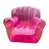 Patogi pripučiama skaidri kėdė su ergonomiška atrama Pripučiamas oro sofos-lovos rinkinys baseino kraštui, poilsiui ir atsipalaidavimui 8 pink