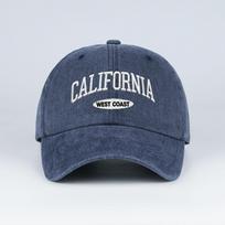 Vintage Washed California West Coast Embroidered Baseball Cap  Adjustable Outdoor Casual Sun Hat  Camping  Fishing gray