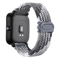 Skirta Amazfit bip 6/5/Balance/helio/GTS/4/2e/Mini/3/GTR/4/3/Pro apyrankei Pintas apyrankės dirželis correa huawei gt 5 4 20mm 22mm laikrodžio dirželiai Amazfit bip GTS-2 gray