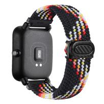 Skirta Amazfit bip 6/5/Balance/helio/GTS/4/2e/Mini/3/GTR/4/3/Pro apyrankei Pintas apyrankės dirželis correa huawei gt 5 4 20mm 22mm laikrodžio dirželiai Amazfit bip-Lite gray