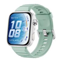 Originalus silikoninis dirželis Huawei Watch Fit 5/5Pro, greito atsegimo dizainas, atsparus vandeniui/prakaitui, apyrankė Huawei Fit 3/Fit4pro HUAWEI Fit3/4/4Pro Silver seladonas