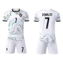 CR7 Portugalijos vaikų futbolo apranga - Cristiano Ronaldo #7 marškinėliai vaikams 26