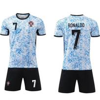 CR7 Portugalijos vaikų futbolo apranga - Cristiano Ronaldo #7 marškinėliai vaikams 26