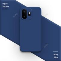 Simple Basic Original Phone Case for OnePlus 15T 15 15R 5G Shell Camera Protection Soft Liquid Silicone Classic Back Cover Funda OnePlus 15T tamsiai mėlyna spalva
