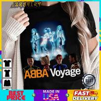 RETAS! ABBA Vogage Albumas Legendinės Grupės Marškinėliai Dovana Visų Dydžių S-4XL M gray