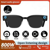2026 Nauji AI Išmanūs Akiniai 120+ Kalbų Vertimas 800MP Kameros Vaizdo Muzikos Grotuvas Skambučiai Verslo 8K Spalvos Keitimo Akiniai Vyrams Sunglass Lenses