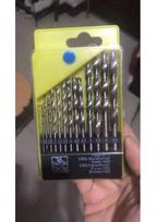 Special Offer: 13-19pc HSS Titanium Twist Drill Set, 1-10mm, for Wood, Aluminum & Iron (19 Pieces)