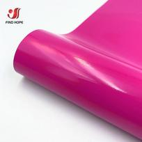 Blizgi lipni vinilinė plėvelė Premium Craft pjovimo plėvelė lauko dekoravimui Lipdukų pjovikliui Automobilio Sienos Raidžių plėvelė DIY 30*25cm/100cm 12in x 10in(30x25cm) rožinė raudona spalva