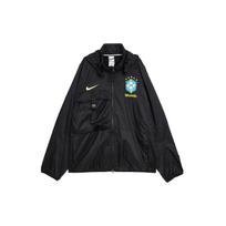 Nike Brazilijos vyriškas Nike futbolo striukė su gobtuvu FZ8359-010 2XL black