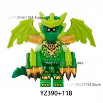 NAUJA Drakonų Mini Anime Animacinis Žaislas Ninja Aksesuarai Figūrėlės Statybiniai Blokeliai Gimtadienio Dovana Figūrėlės Plytos