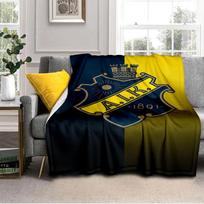 Aik Crest  Antklodė Lauko flanelės antklodė stovyklavimui, žygiams, sodo vakarėliams, iškyloms, dovana šeimai ir draugams 75x90cm
