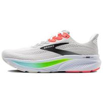 Brooks Ghost 17 2E Plati Balta Rožinė Molis Gecko Vyriški Sportbačiai 110442-2E-112 44 white