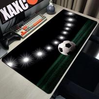 Futbolo Didelis Žaidimų Pelės Kilimėlis Pelės Kilimėlis Žaidėjo Nešiojamo Kompiuterio Pelės Kilimėlis Biuro Pelės Kilimėlis XXL Kilimas Klaviatūros Kilimėlis Stalo Kilimėlis 30cmx60cm(11.8x23.6inch) gray
