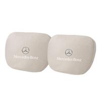 Suede automobilio galvos atramos kaklo atrama sėdynės juosmens pagalvėlė minkšta kaklo pagalvė Mercedes Benz AMG W205 C300 W203 W206 W108 W124 automobiliui BA1