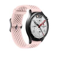 22 mm silikoninis dirželis Xiaomi Watch S5 laikrodžiui Atsparus vandeniui ir prakaitui Labai pralaidus orui Sportinis laikrodžio dirželis Xiaomi Watch S5 laikrodžiui For Xiaomi Watch S5 rožinė