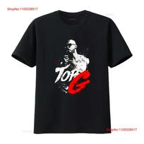 G Andrew Tate T shirt Emory Cotton Men S 4XL WS470 vintage Washed designer clothes graphic Comf M black