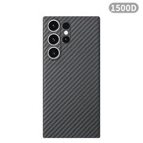 Skirta Samsung S24 Ultra/ S24+/S24 Anglies Pluošto Dėklas Aramido Pluošto Kevlaro Audinys Plonas Kietas Dangtelis Magnetinis Juodas Plonas Lengvas Raudonas 600D Carbon Fiber&Galaxy S24
