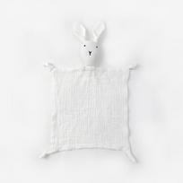 Baby Cotton Muslin Comfortable Blanket Cute  Infant Kids Sleep Appease Towel Children Rabbit Saliva Scarf Gauze Blankets balta