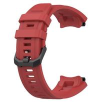 Soft Smart Watch Bracelet Replacement Strap Silicone Watch Band raudona