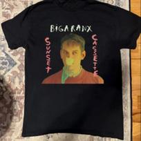 Biga Ranx saulėlydžio kasetės albumo marškinėliai Visų dydžių nuo S iki 5XL Vintažiniai Tampri Stilingi Universalūs Patogūs Laisvalaikio L brown
